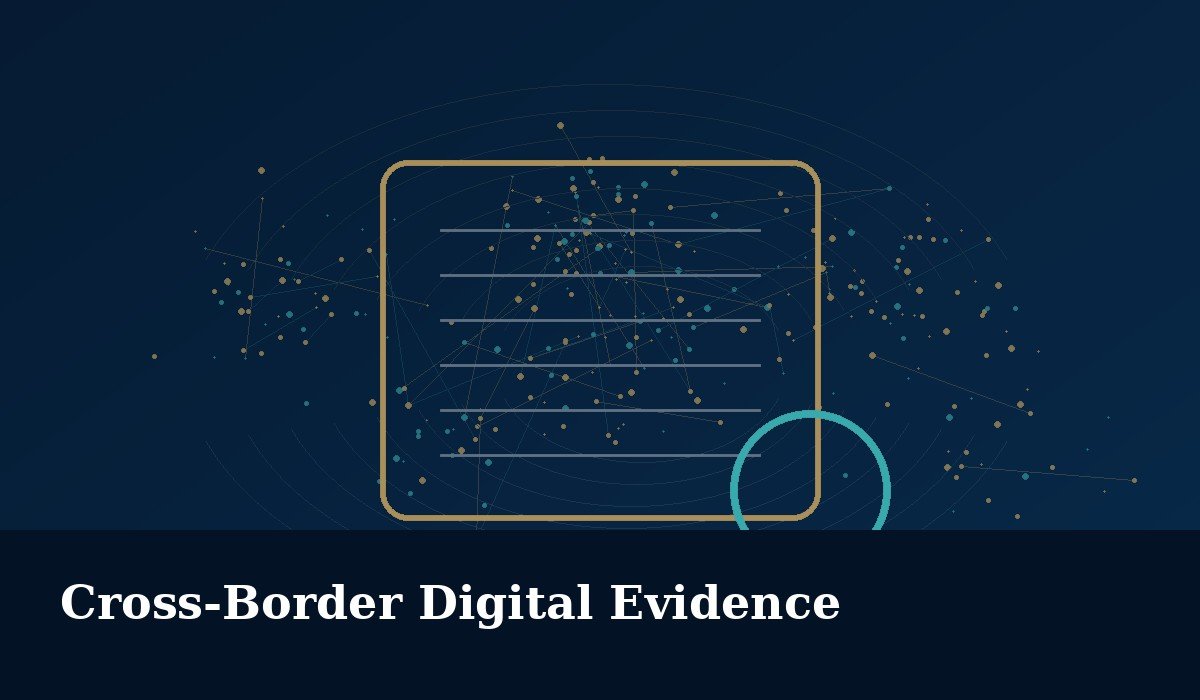 Cross-Border Digital Evidence illustration
